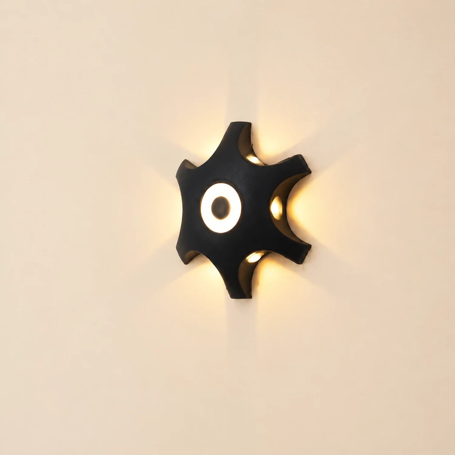 Flower Shaped LED Waterproof Nordic Wall Washer Lights Wall Sconces Lighting - Lumpaz