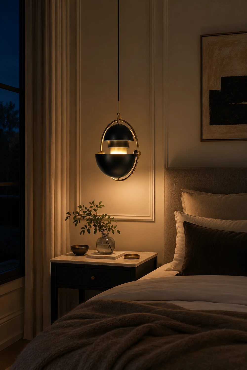 Deformed Ball Pendant Light - Lumpaz