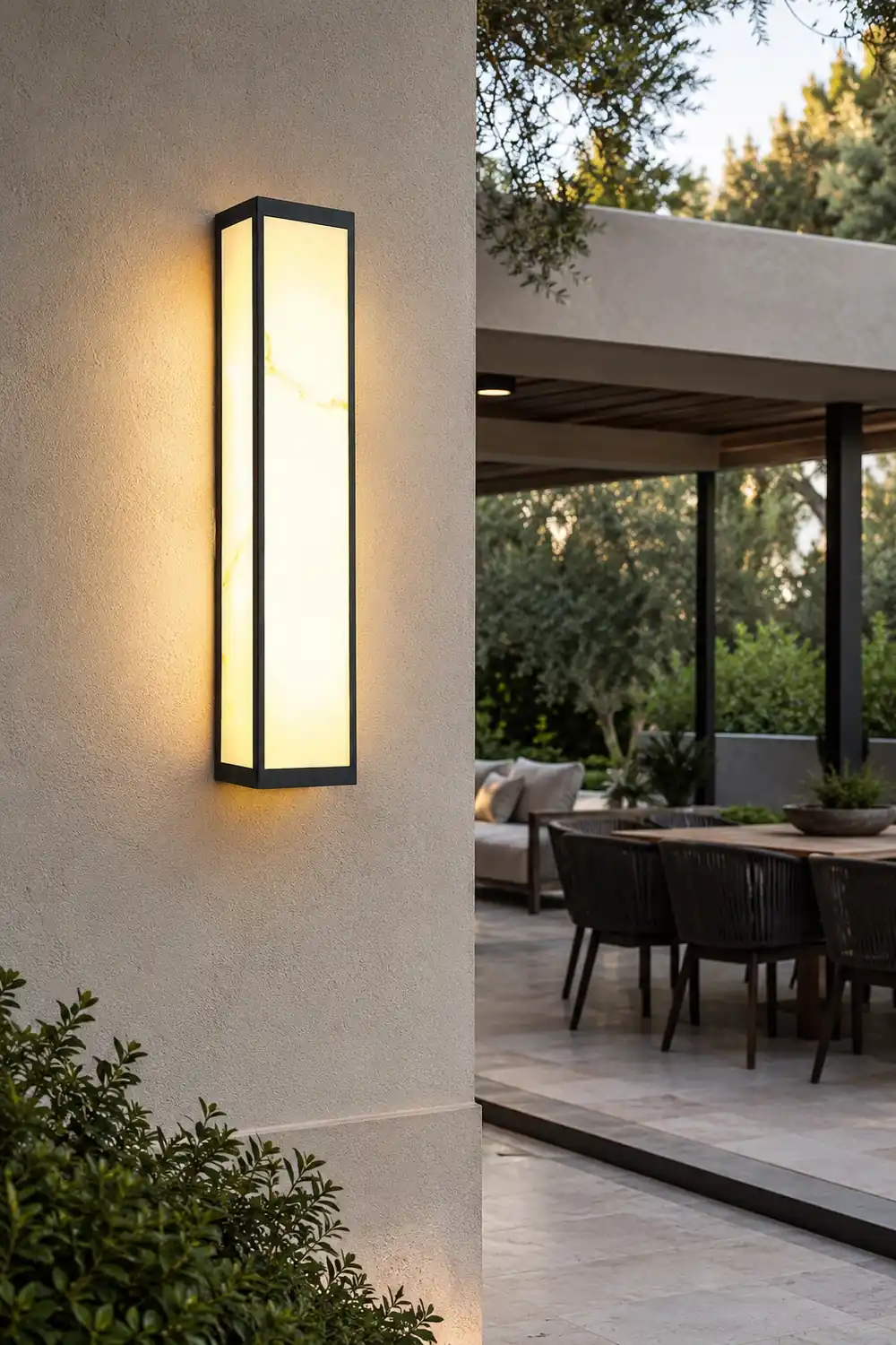 Rectangle Outdoor Wall Lights LED Wall Lamp Wall Sconce Lighting Wall Mounted Lights - Lumpaz