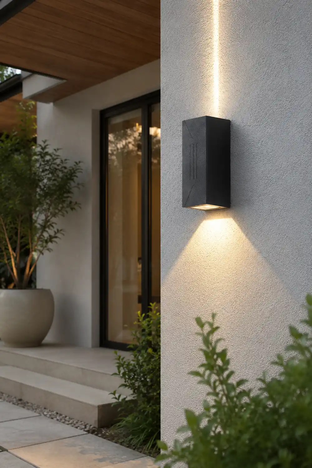 Waterproof Outdoor Up and Down Lights LED Wall Lamp for Villa Balcony Garden - Lumpaz