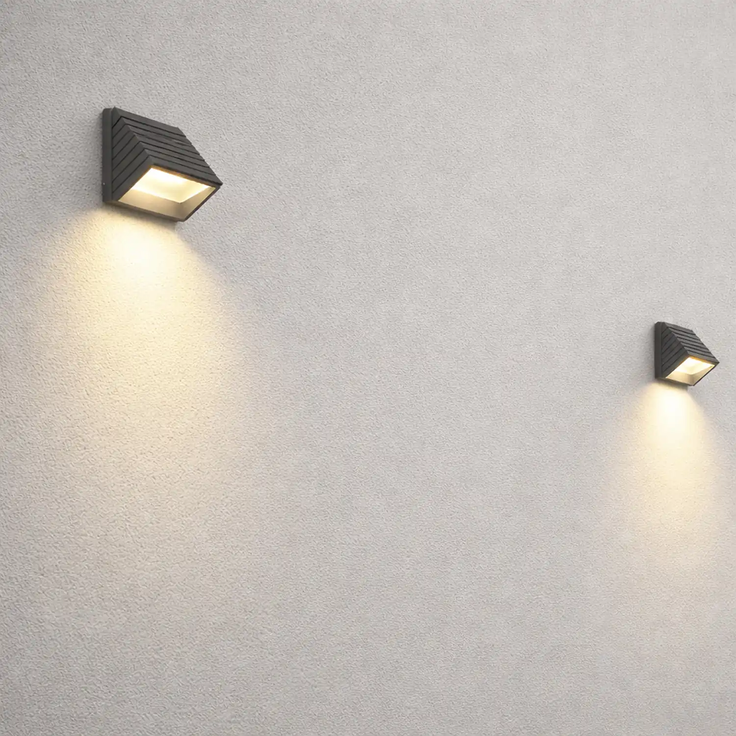 Modern Minimalist Outdoor Waterproof LED Wall Light for Villa Garden Balcony Stairs - Lumpaz