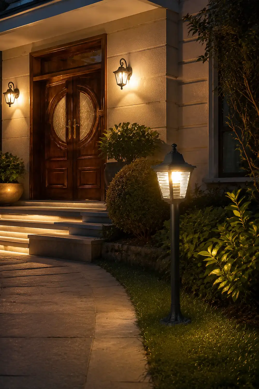 Classic European-style Waterproof Landscape Light for Outdoor Villa Garden - Lumpaz