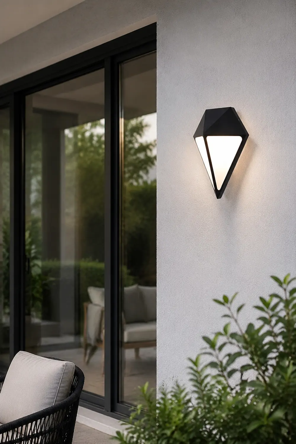 Creative Geometric LED Waterproof Modern Outdoor Wall Lamp Wall Lights Fixture - Lumpaz