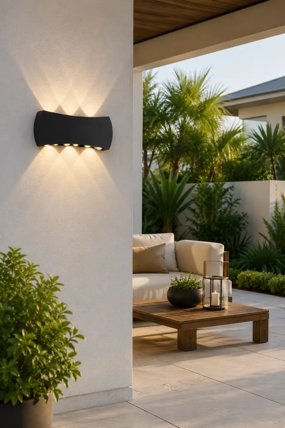 Up and Down Light LED Waterproof Creative Modern Wall Washer Lights - Lumpaz