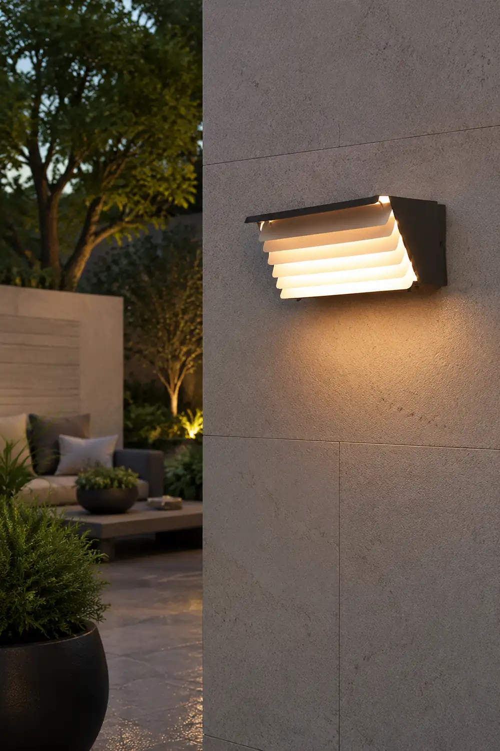 Creative Waterproof LED Modern Outdoor Wall Lamp Wall Sconce Lighting - Lumpaz