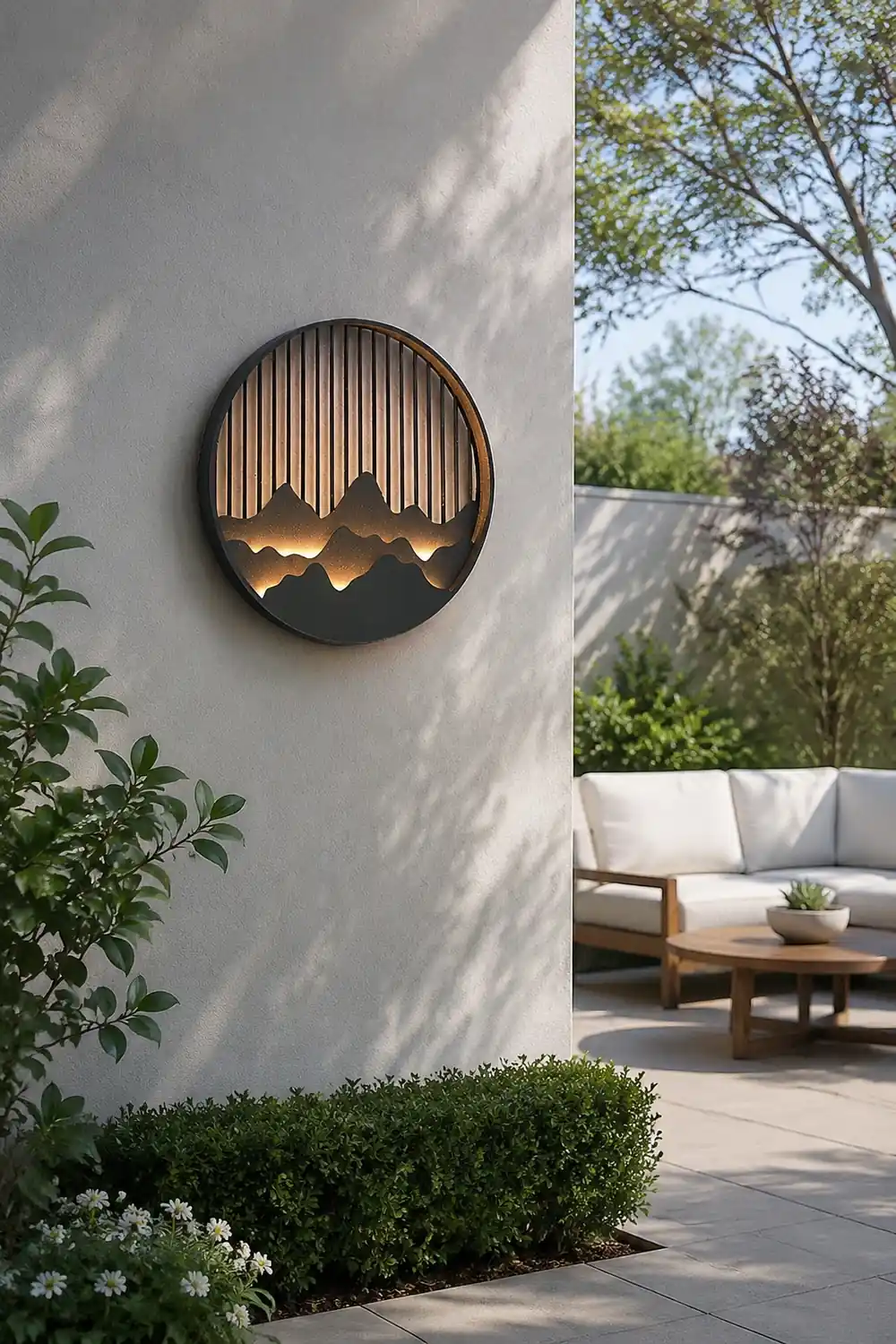 Creative Outdoor Waterproof LED Balcony Garden Light Landscape Wall Sconces - Lumpaz
