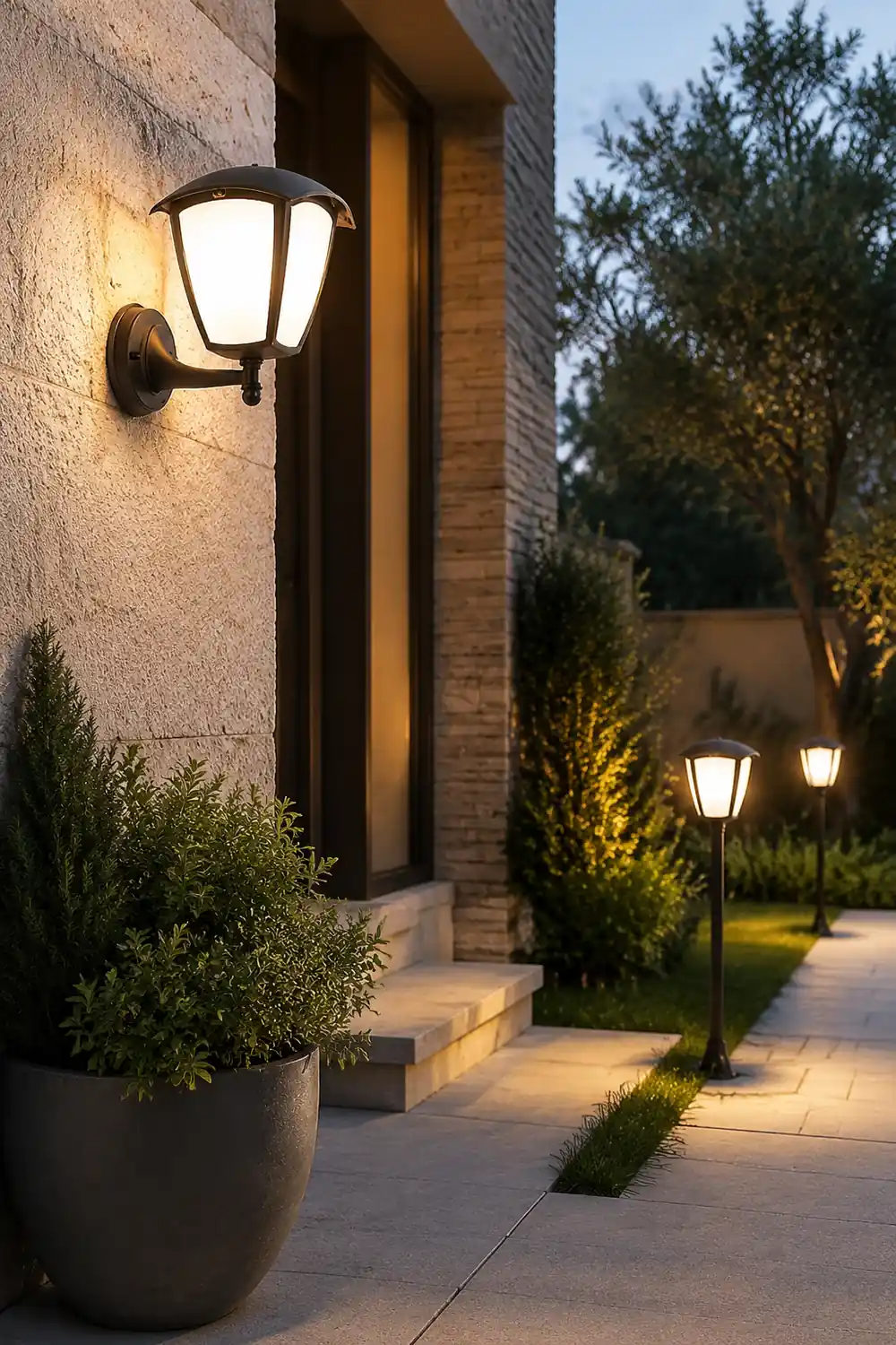 European Style Outdoor Landscape Decorative Lighting Fixtures for Villa Garden Lawn - Lumpaz
