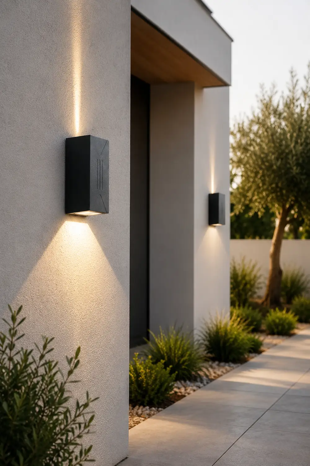 Waterproof Outdoor Up and Down Lights LED Wall Lamp for Villa Balcony Garden - Lumpaz