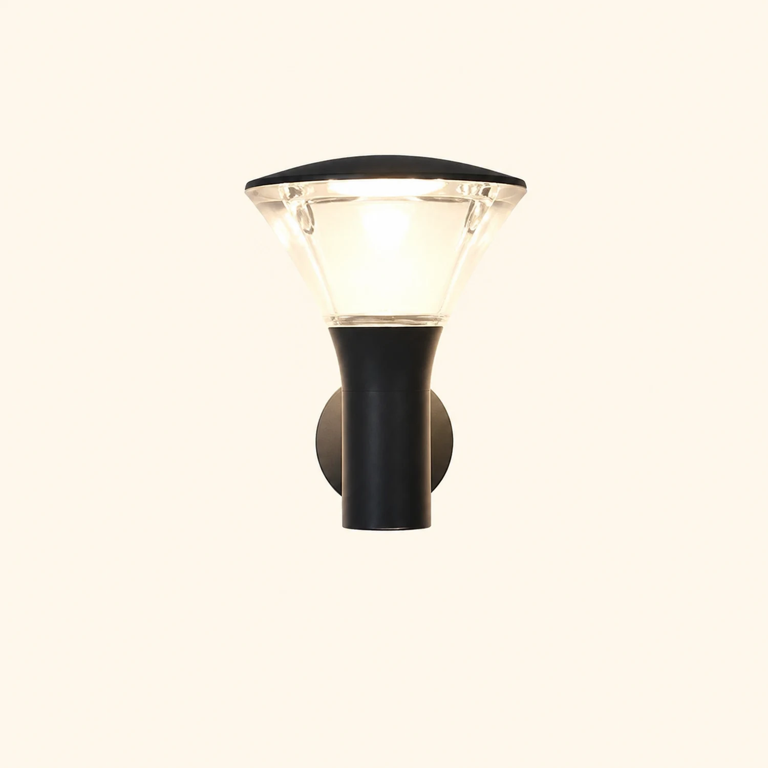 Round LED Waterproof Nordic Sconces Wall Lamp Outdoor Lights Path Lights - Lumpaz