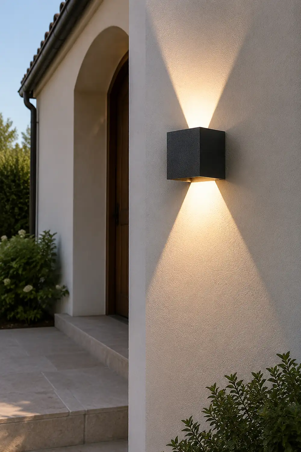Up down Lighting Waterproof Adjustable Beam Angle Outdoor Wall Lights - Lumpaz