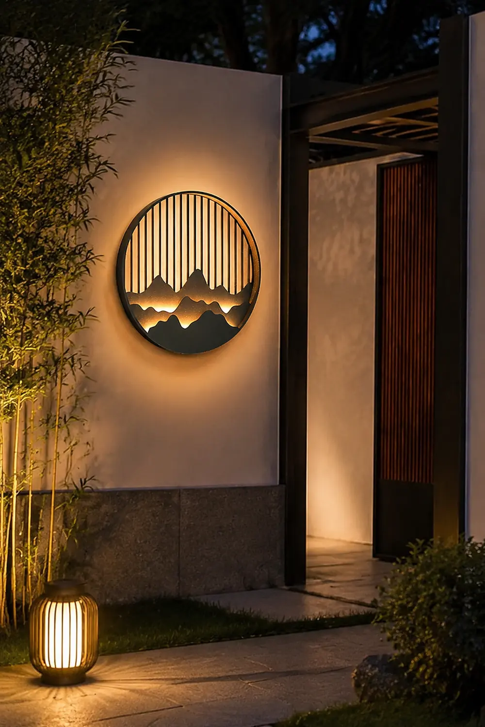 Creative Outdoor Waterproof LED Balcony Garden Light Landscape Wall Sconces - Lumpaz