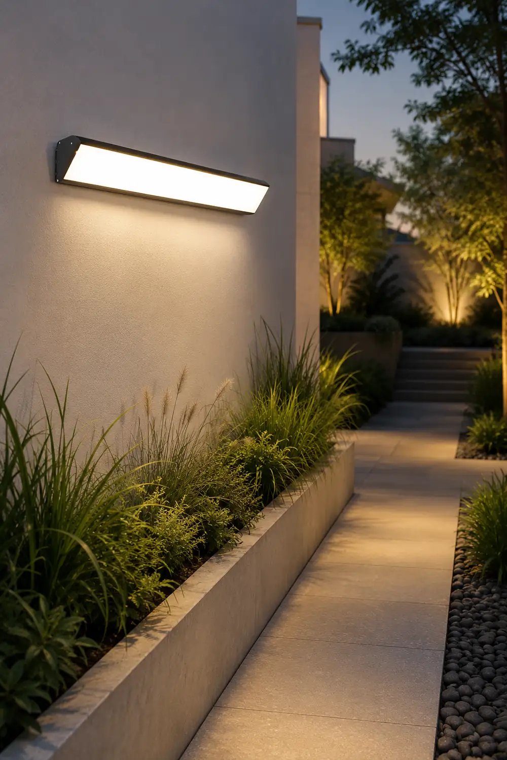 Minimalist Waterproof LED Modern Outdoor Wall Light Fixture Wall Lamp - Lumpaz