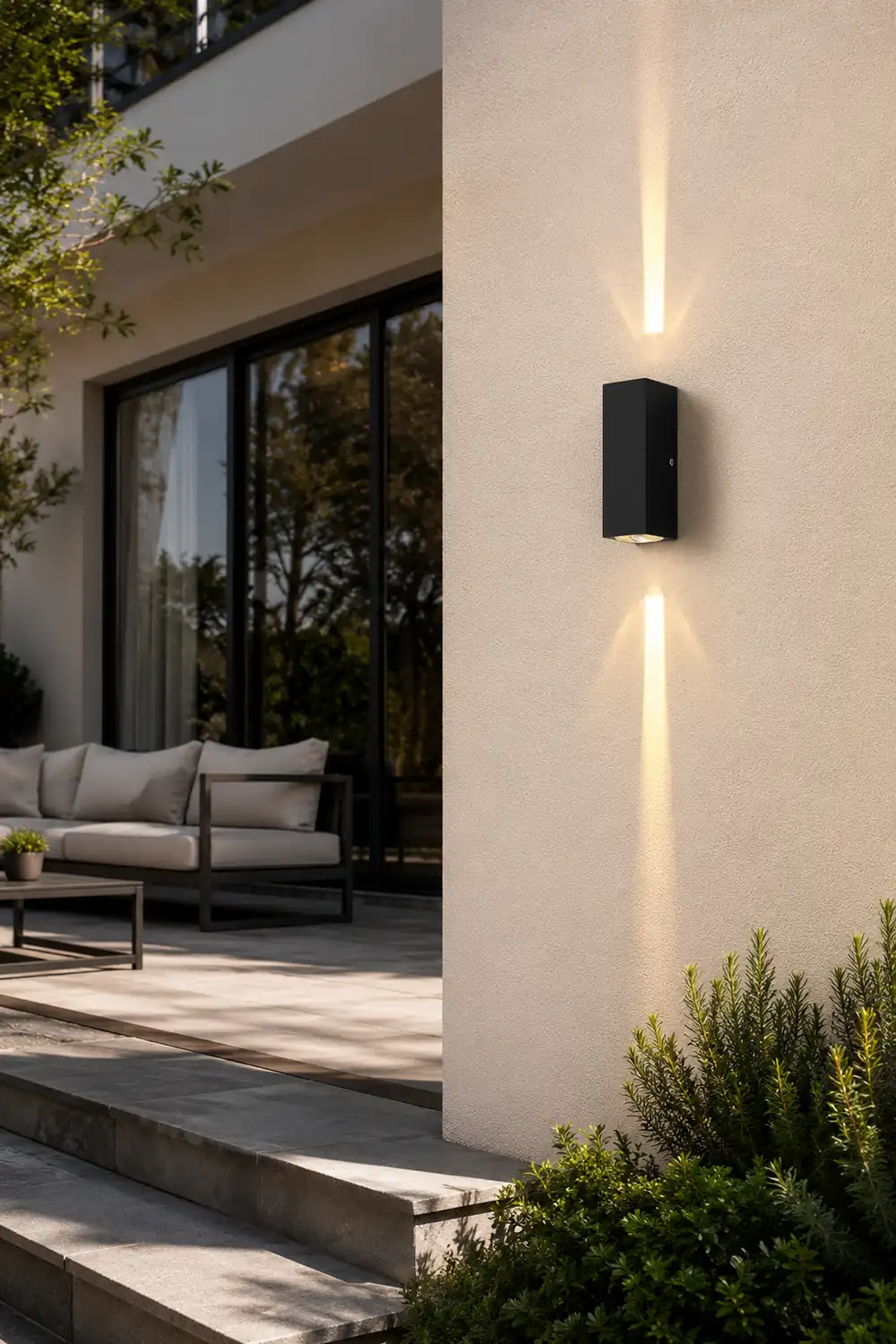Waterproof Multipurpose Up Down Lighting Spotlight Outdoor Wall Lights - Lumpaz