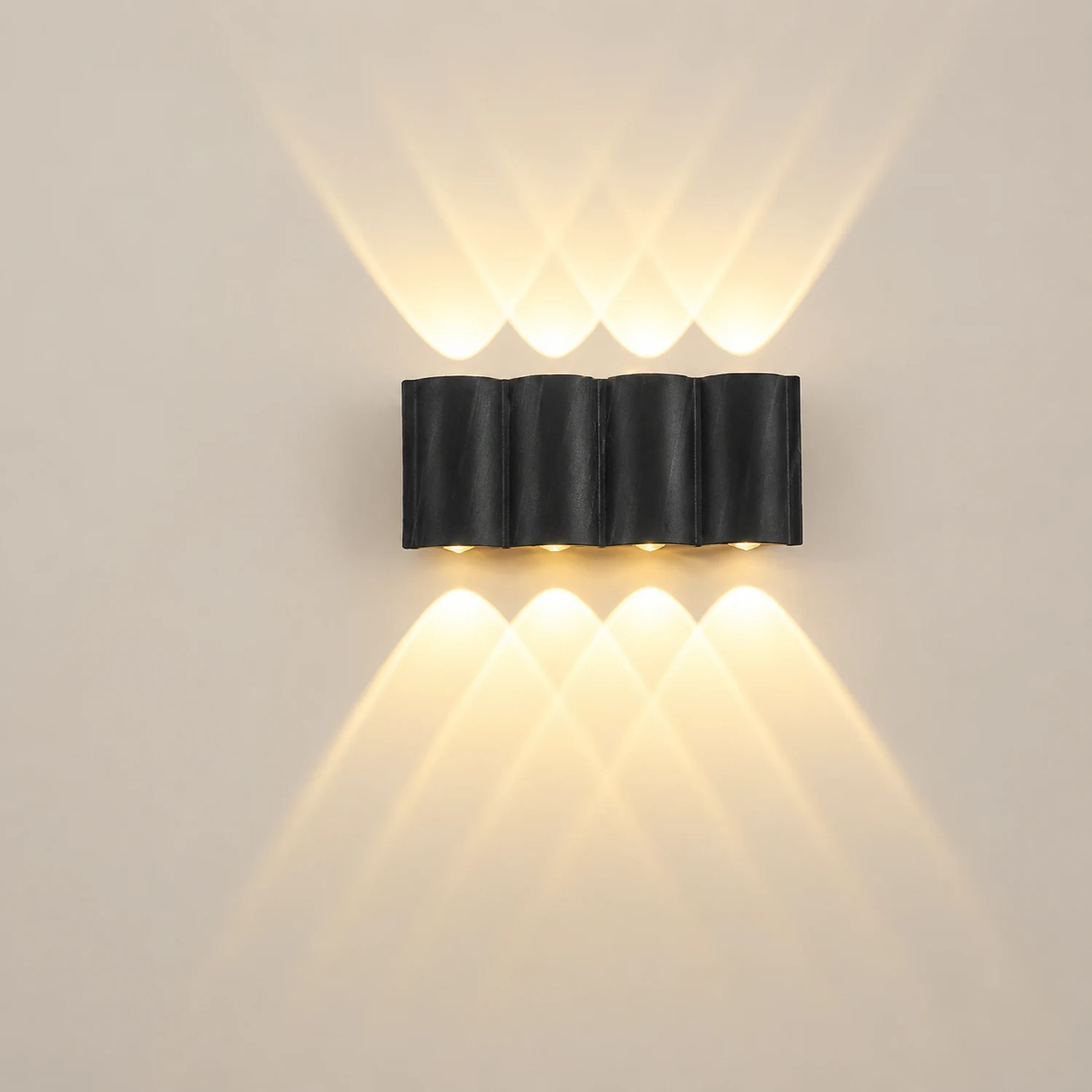 Creative Wave Up and Down Light LED Waterproof Modern Wall Washer Light - Lumpaz
