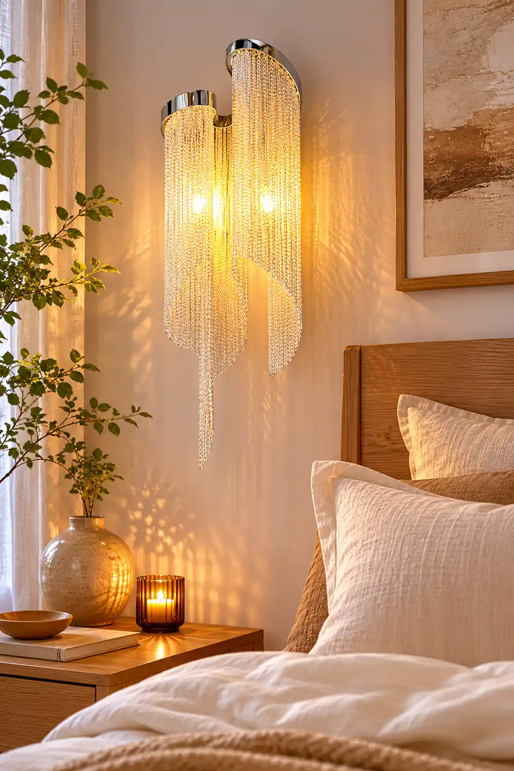 Chain Tassel Wall Lamp - Lumpaz