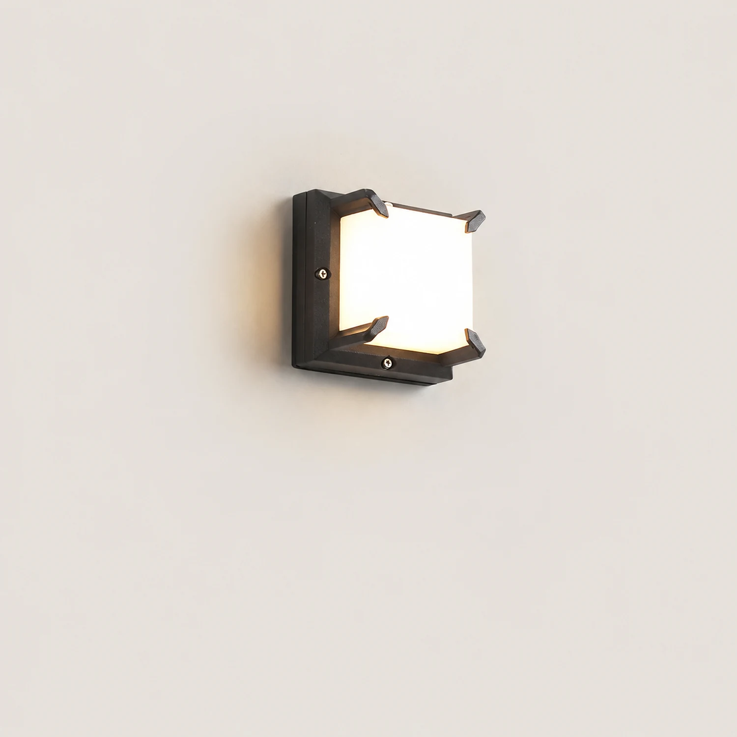 Modern Minimalist Outdoor Waterproof LED Wall Light for Patio Balcony Garden - Lumpaz