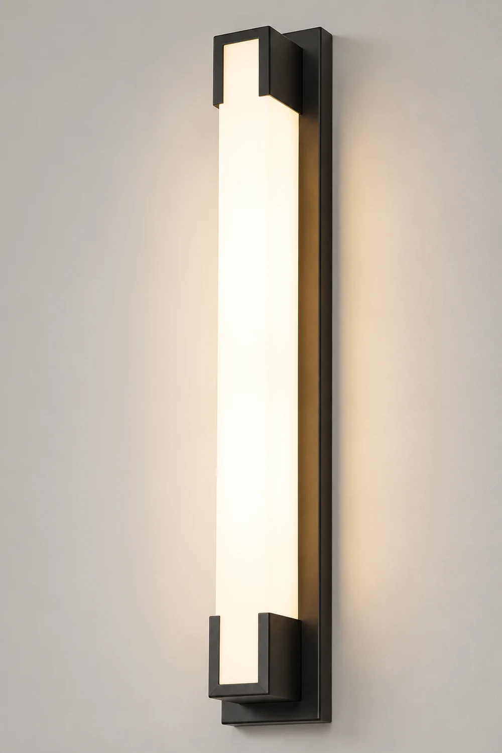 Retro Rectangular Waterproof LED Black Decorative Outdoor Wall Lights - Lumpaz