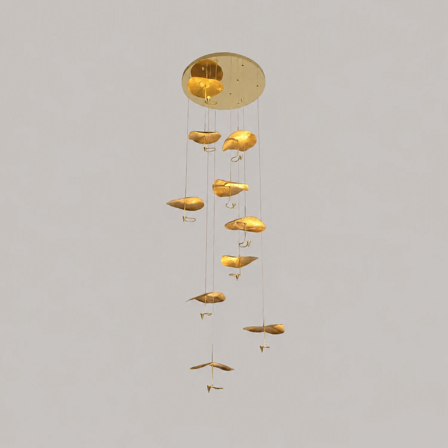 Lotus Leaf Chandelier - Lumpaz