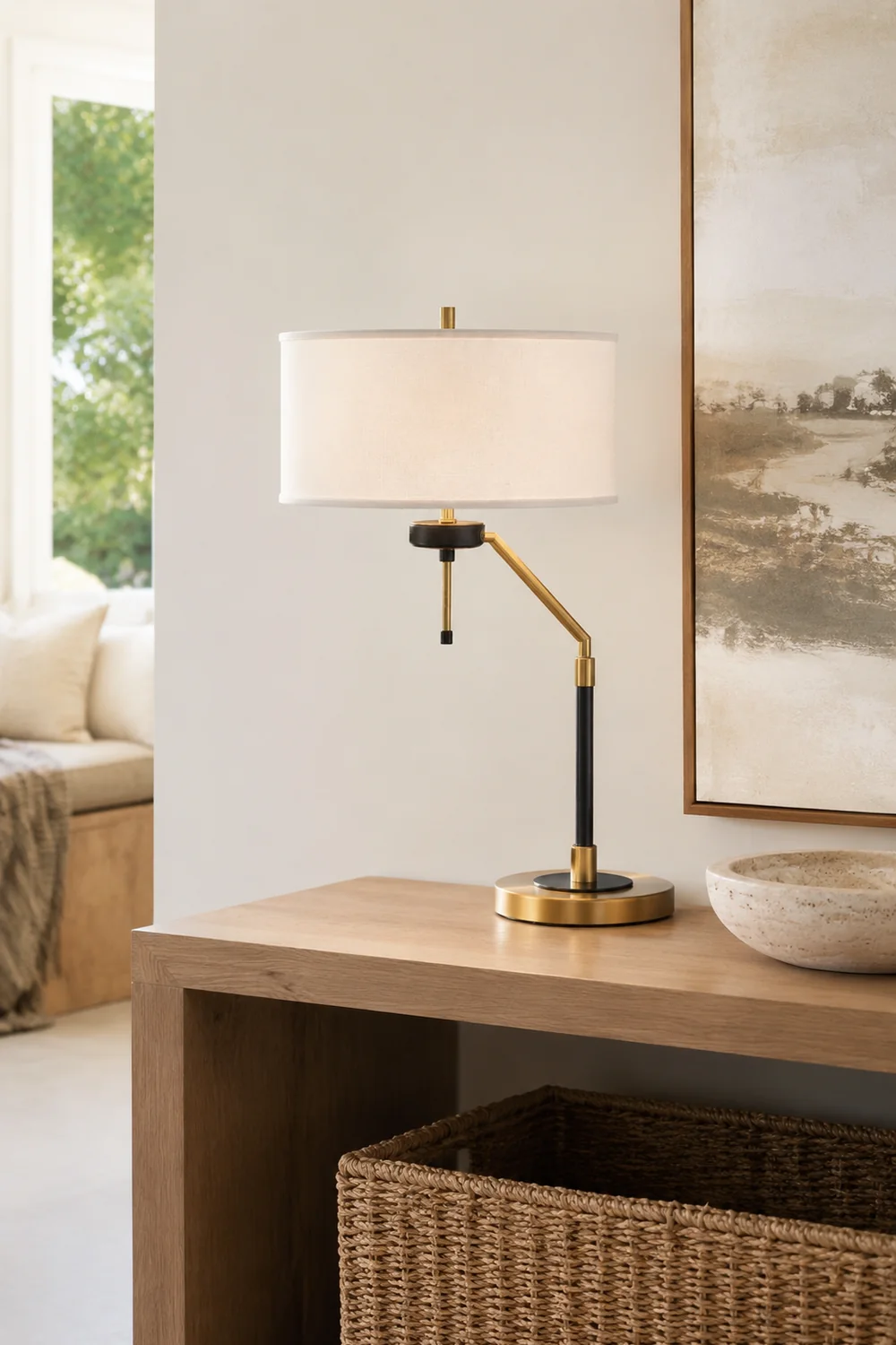 Drum Cloth Table Lamp - Lumpaz