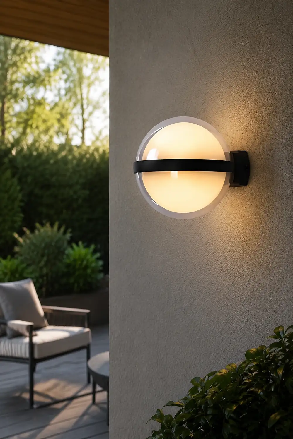 Creative Round Up and Down Light LED Waterproof Outdoor Wall Lamp - Lumpaz