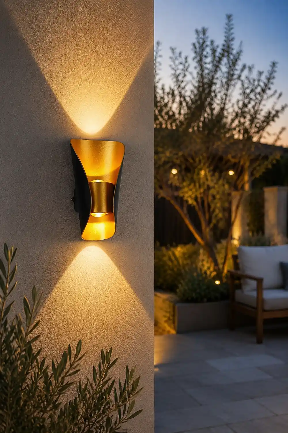 Unique Creative Up and Down Lights Outdoor Wall Lights Waterproof Wall Sconces Wall Lamp - Lumpaz