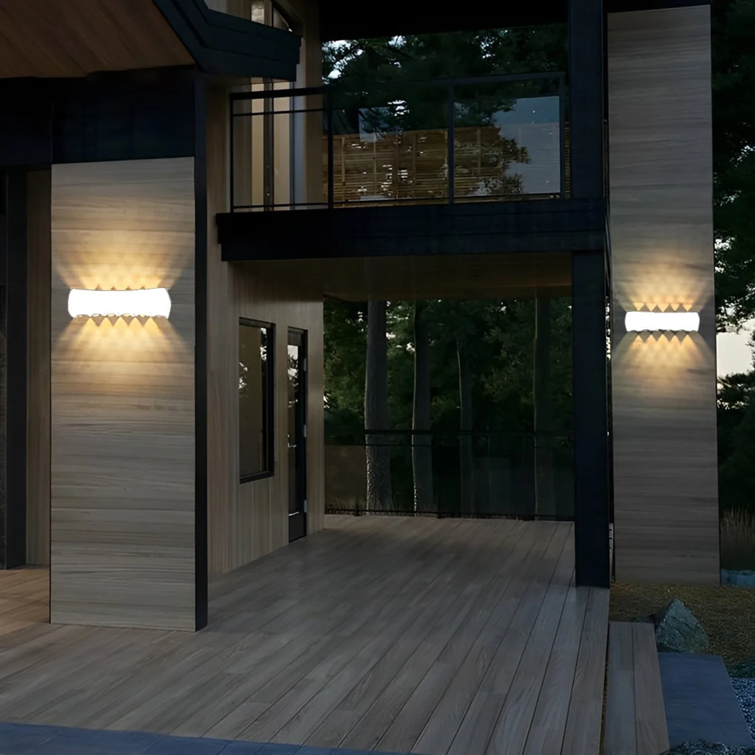 Up and Down Light LED Waterproof Creative Modern Wall Washer Lights - Lumpaz