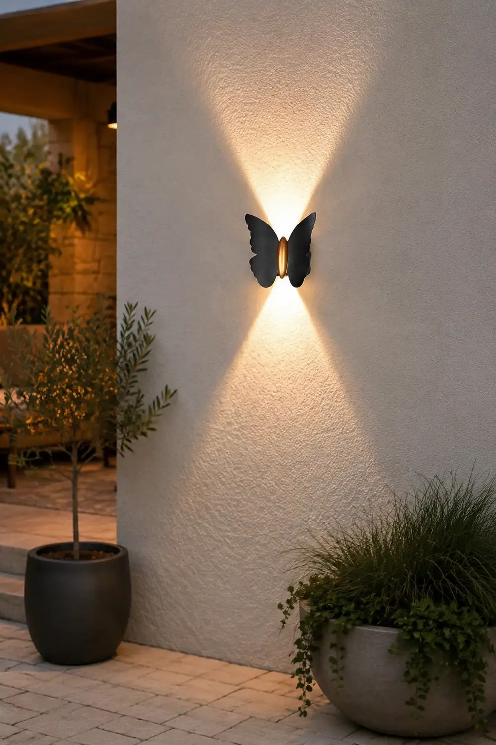 Butterflies Up and Down Light LED Waterproof Outdoor Wall Washer Lights - Lumpaz