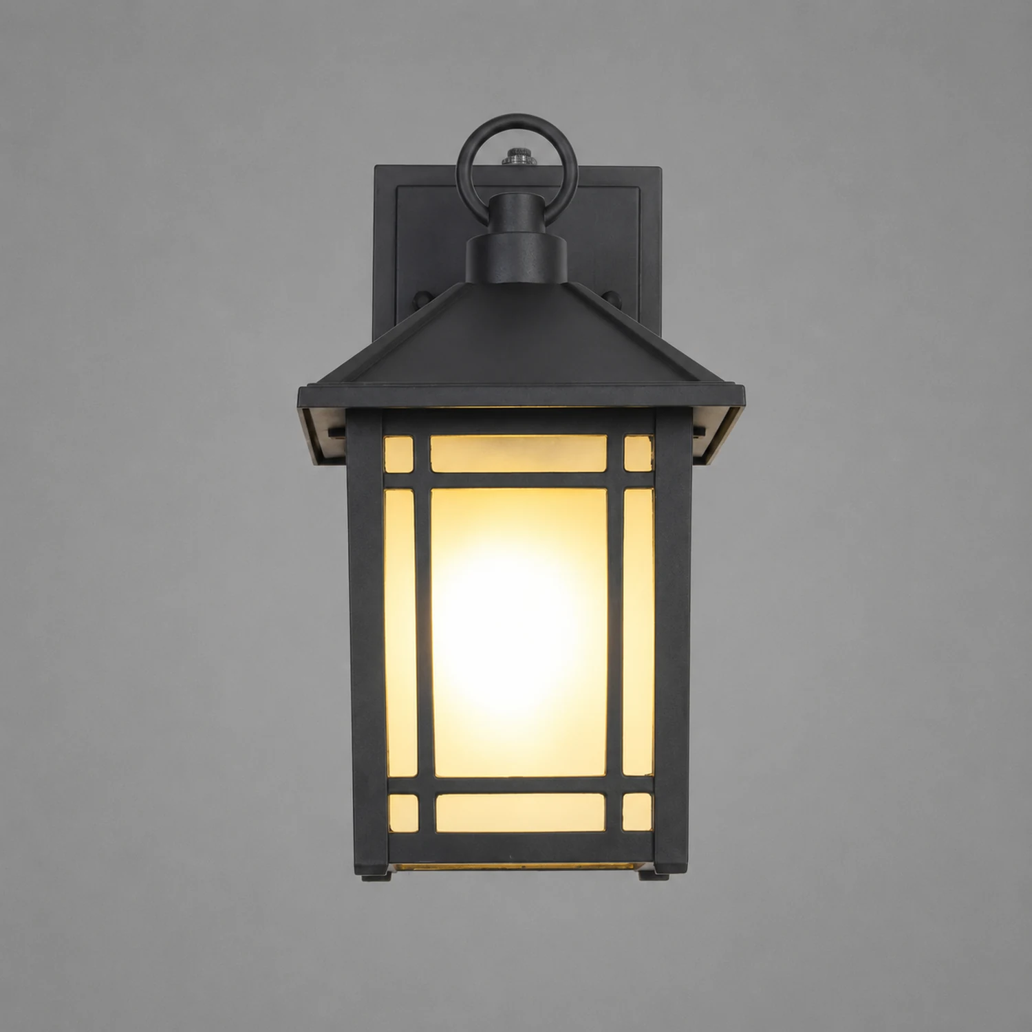LED Outdoor Induction Exterior Wall Light Waterproof Wall Light with Light Sensing - Lumpaz