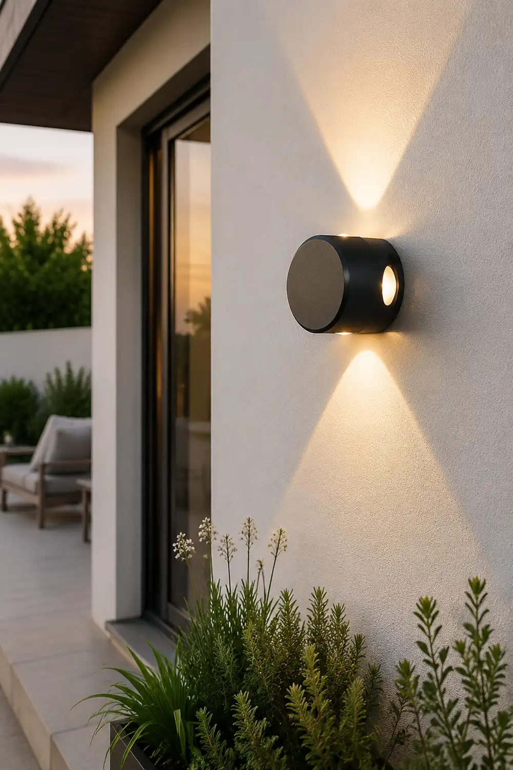 LED Up and Down Lights Wall Lamp Outdoor Wall Lights Wall Sconce Lighting - Lumpaz