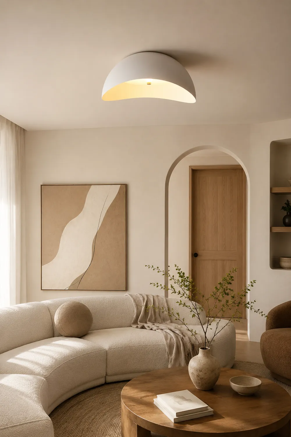 Circle LED Ceiling Lamp - Lumpaz