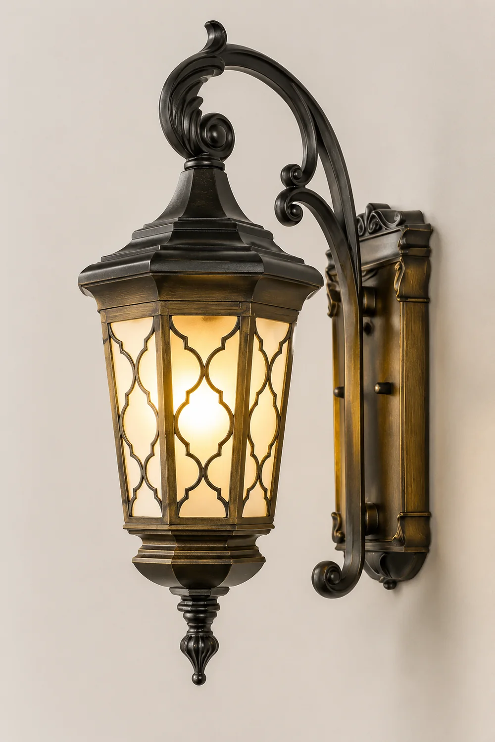 Outdoor Retro Waterproof Wall Lamp Decorative Lighting for Villa Courtyard Balcony - Lumpaz
