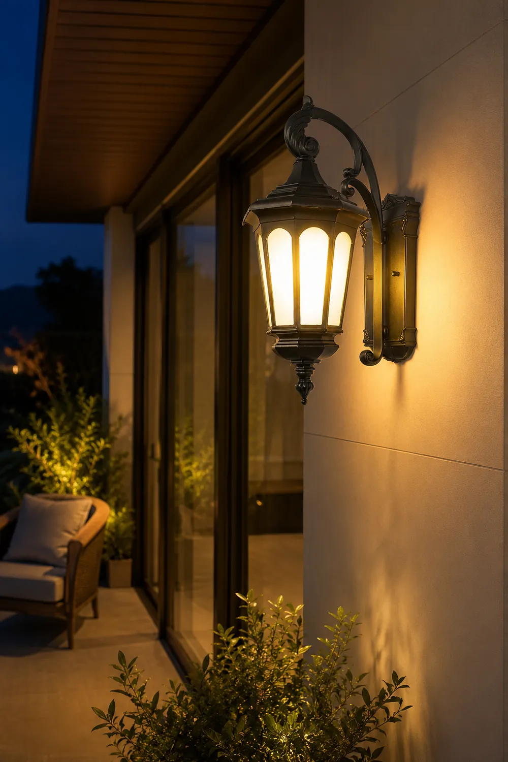 Retro Classic Waterproof Wall Lamp Decorative Lighting For Outdoor Balcony - Lumpaz