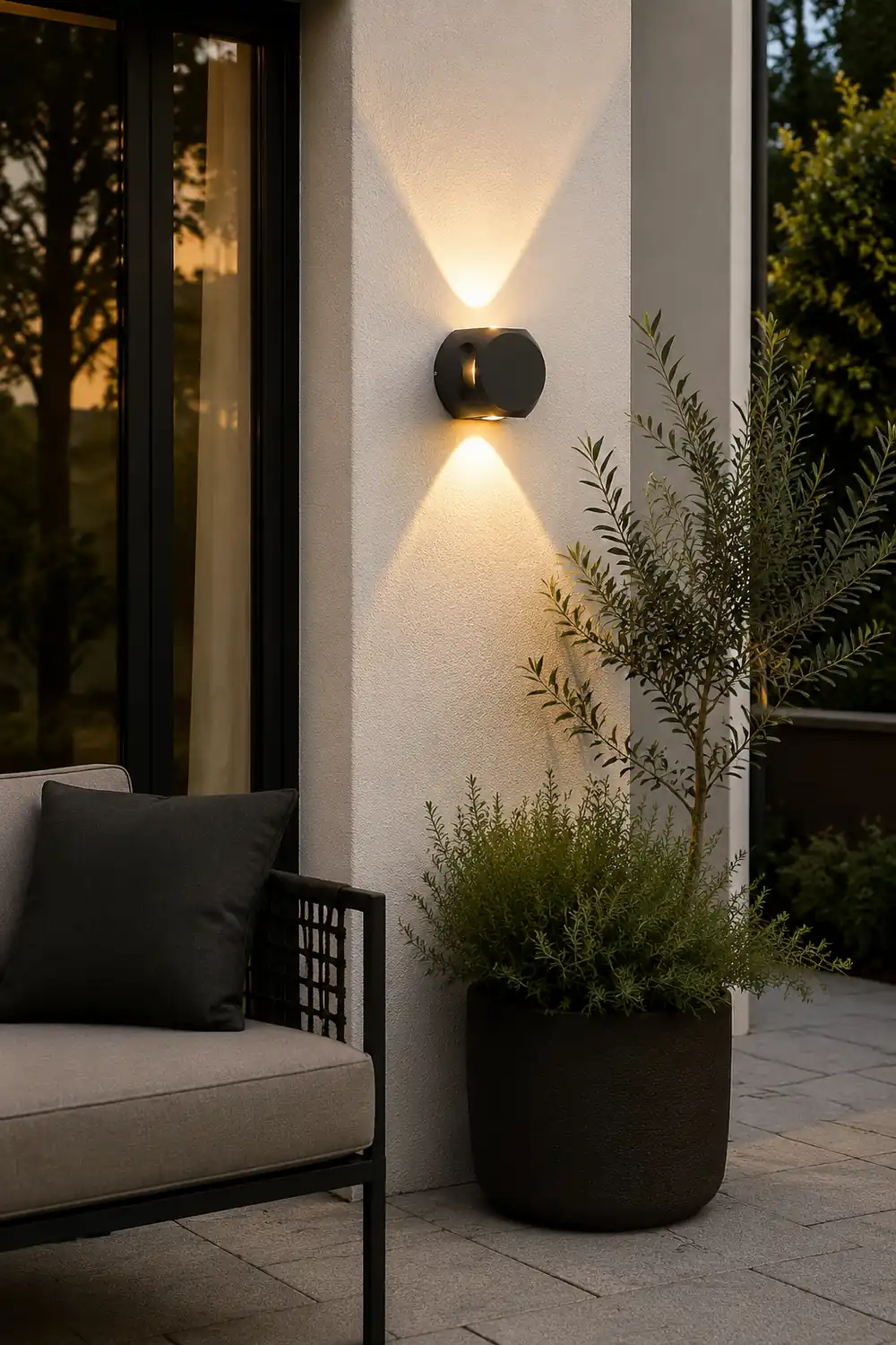 LED Up and Down Lights Wall Lamp Outdoor Wall Lights Wall Sconce Lighting - Lumpaz
