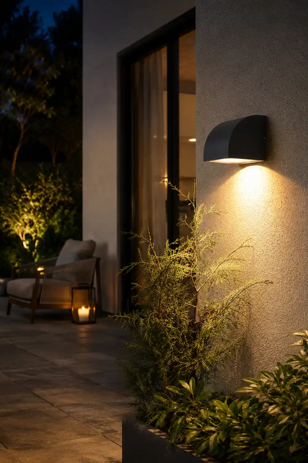 Waterproof Geometric Shaped Nordic Outdoor Wall Lights Wall Sconce Lighting - Lumpaz