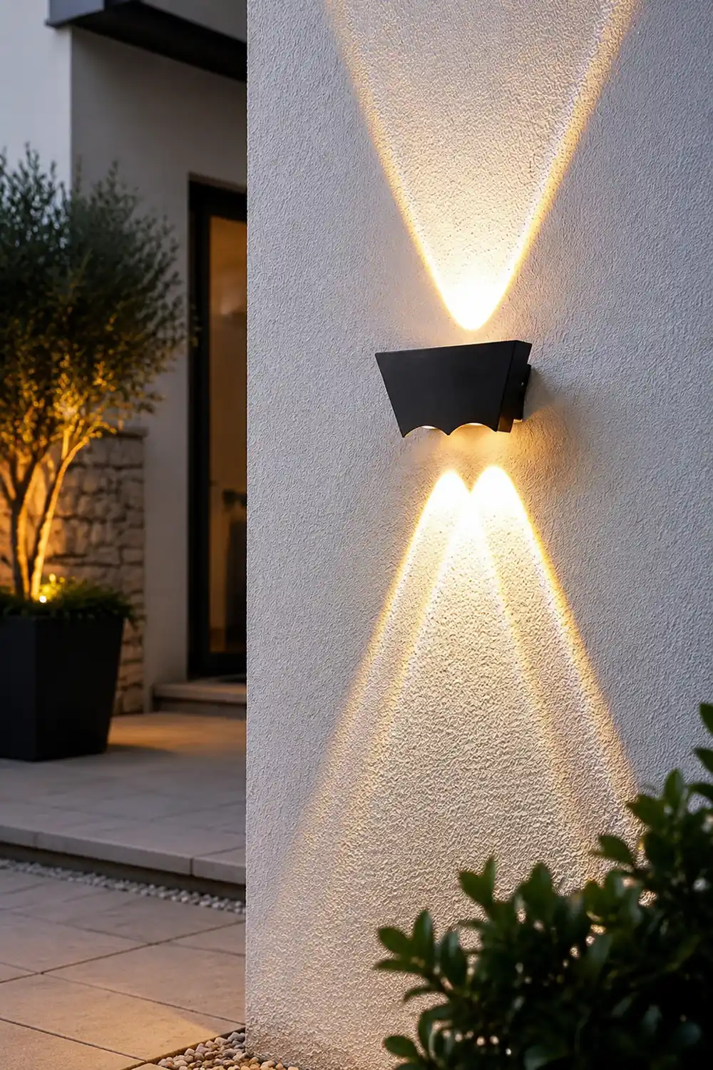 Creative Up and Down Lighting LED Waterproof Black Wall Washer Lights - Lumpaz