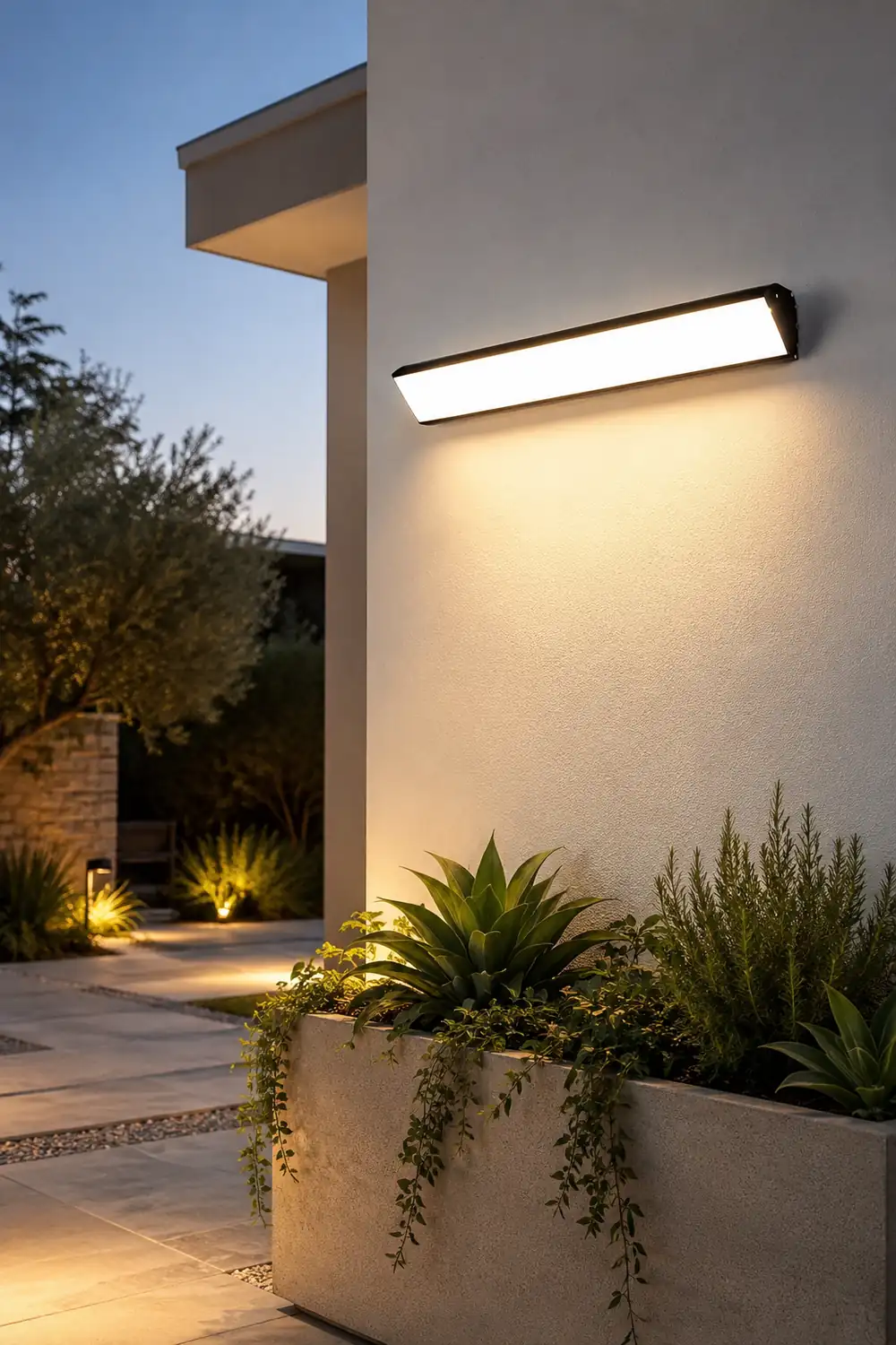 Minimalist Waterproof LED Modern Outdoor Wall Light Fixture Wall Lamp - Lumpaz
