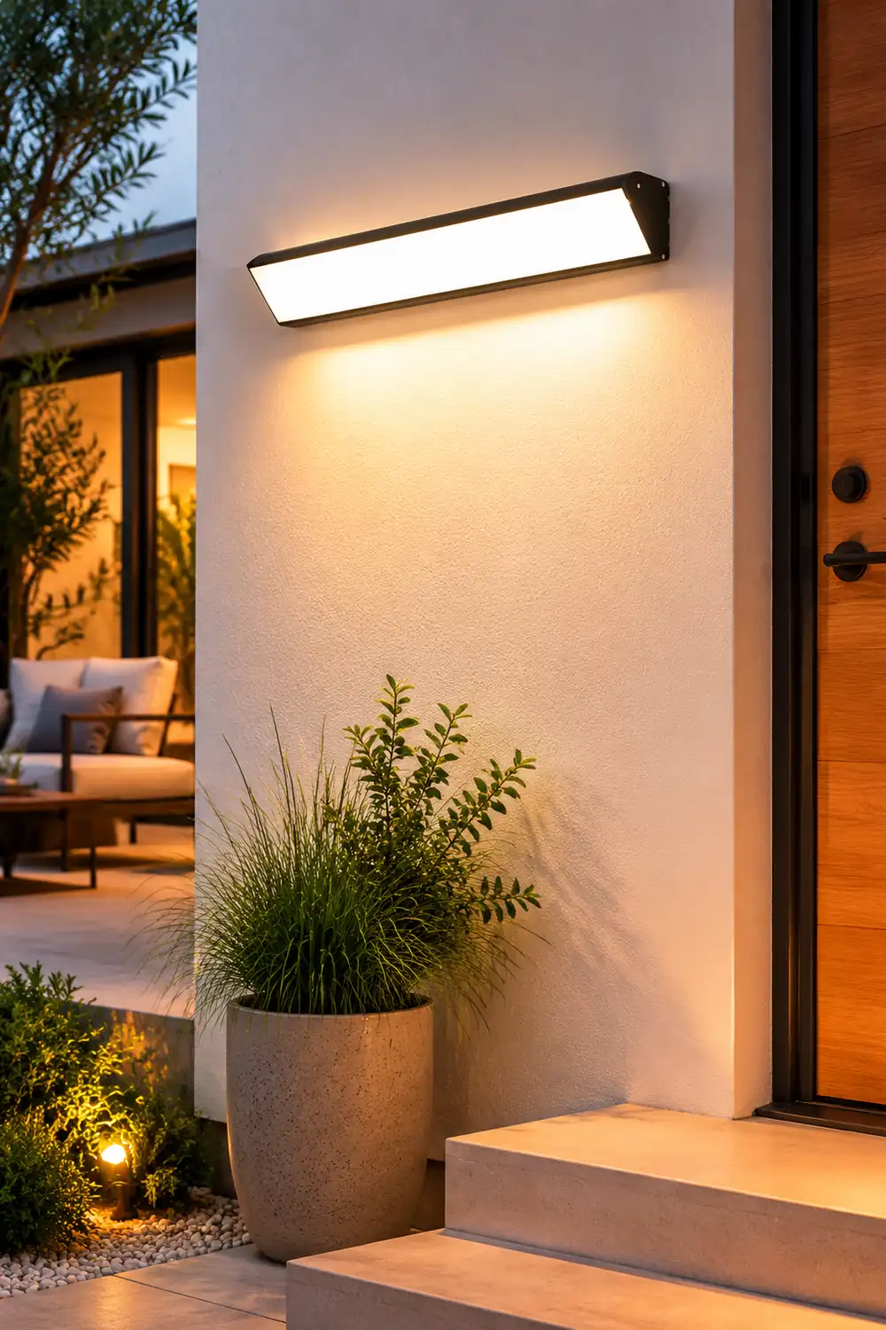 Minimalist Waterproof LED Modern Outdoor Wall Light Fixture Wall Lamp - Lumpaz