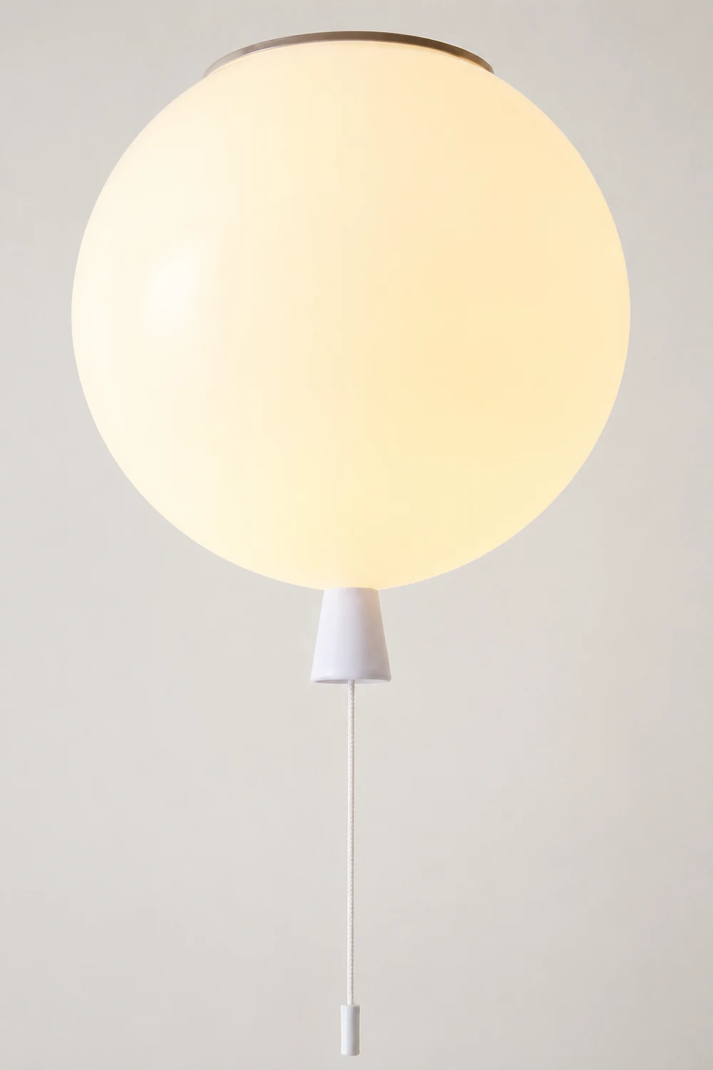 Fateh Frosted Balloon Flush Mount Ceiling Light for Children's Room - Lumpaz
