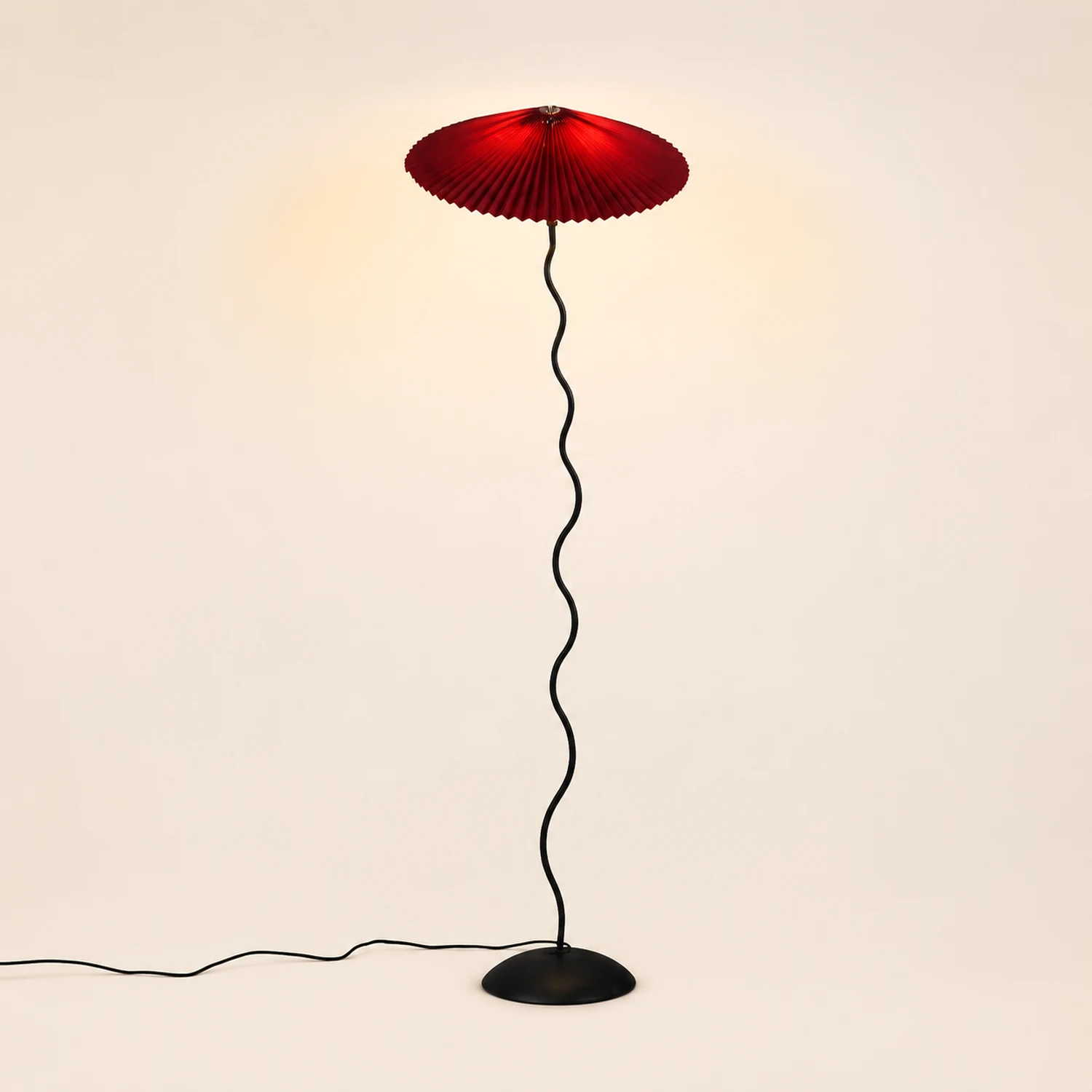 Renée Modern LED Mushroom Floor Lamp Metal Bedroom/Living Room - Lumpaz