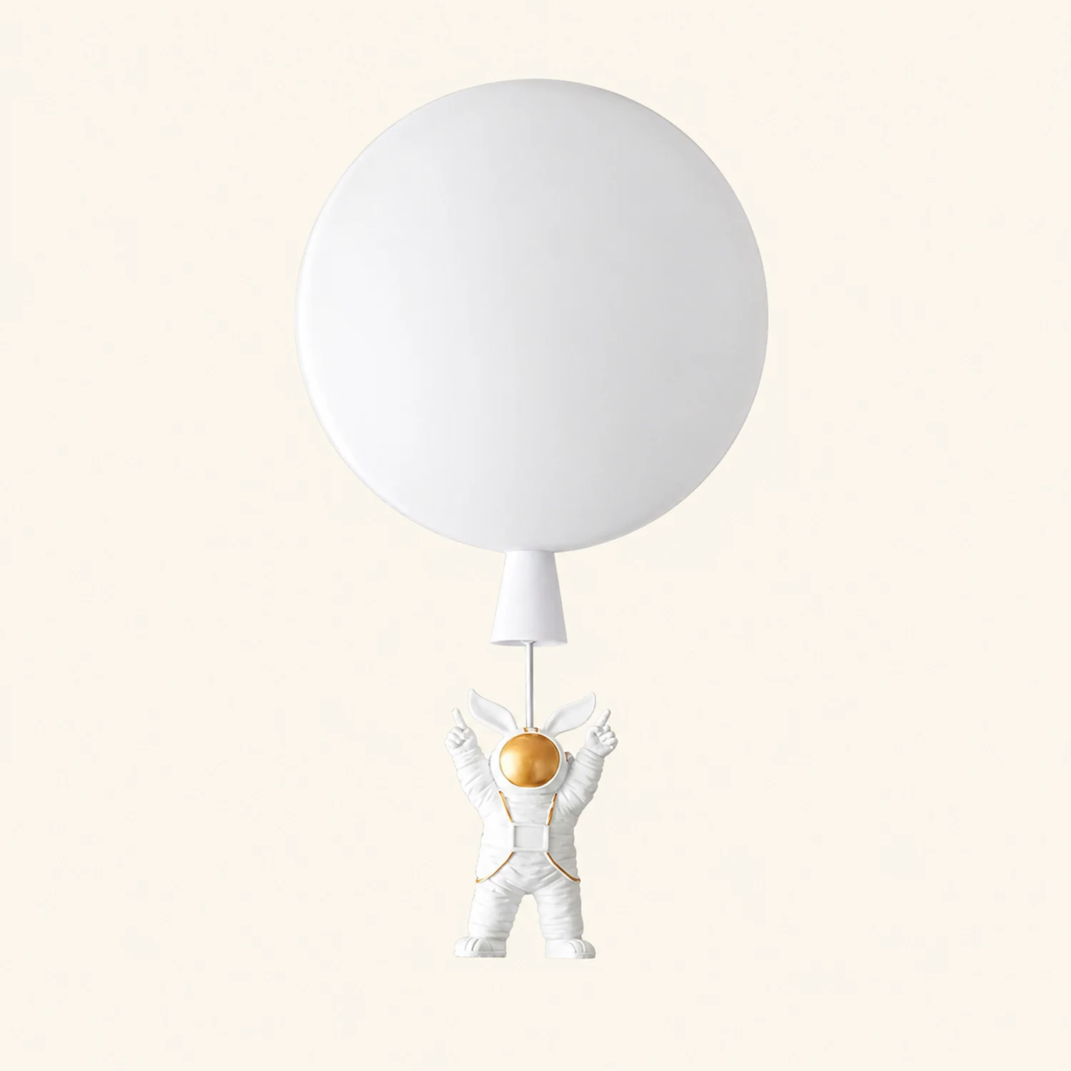 Fateh Astronaut Balloon Flush Mount Ceiling Light 8 Color Bedroom - Lumpaz