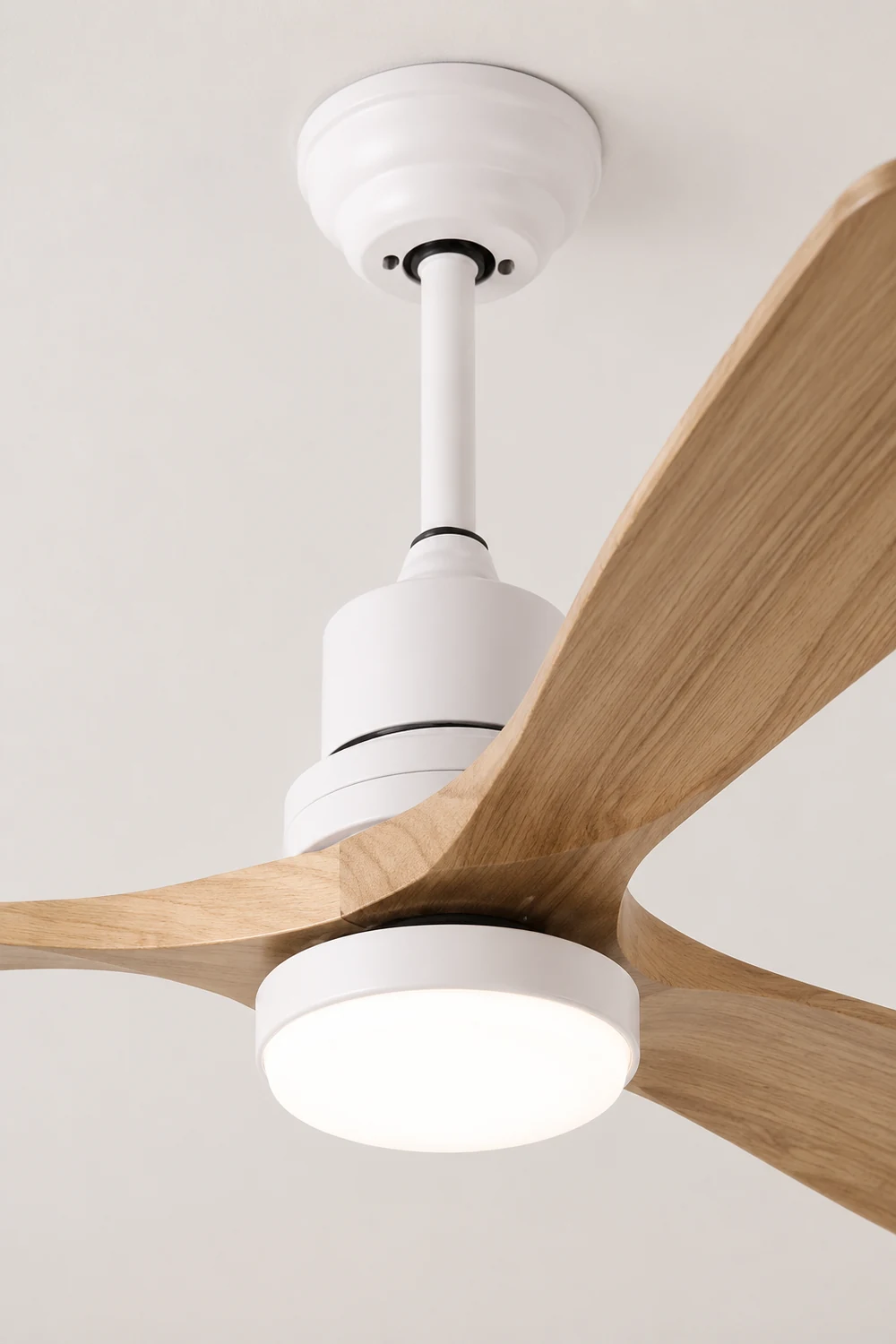 Ozawa 3-Blade Ceiling Fan with Light, DIA 52'' - Lumpaz