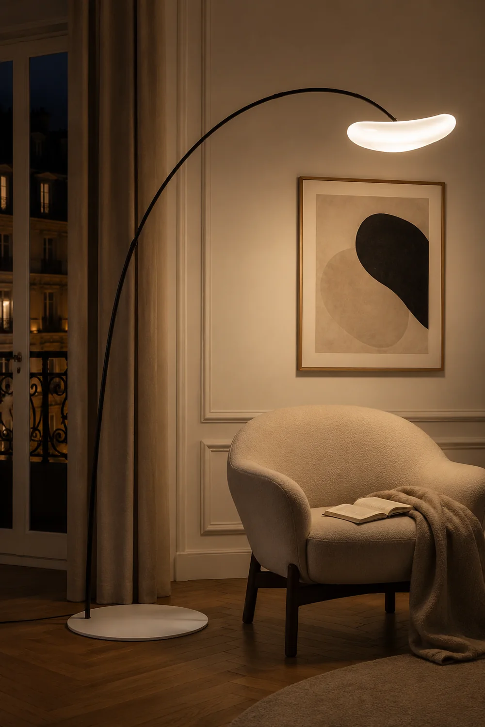 Minori Metal Floor Lamp Living Room/Bedroom Metal Living Room - Lumpaz