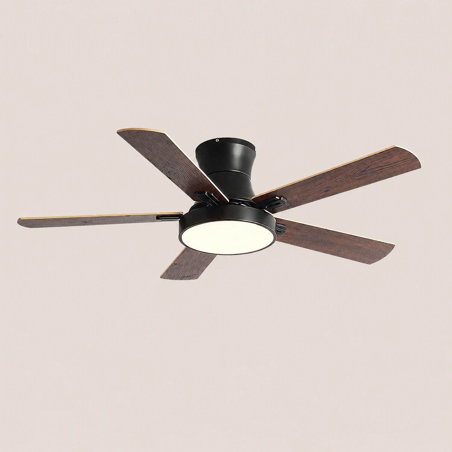 Walters 5-Blade Ceiling Fan with Light, 3 Color, DIA42.1''/51.9'' - Lumpaz