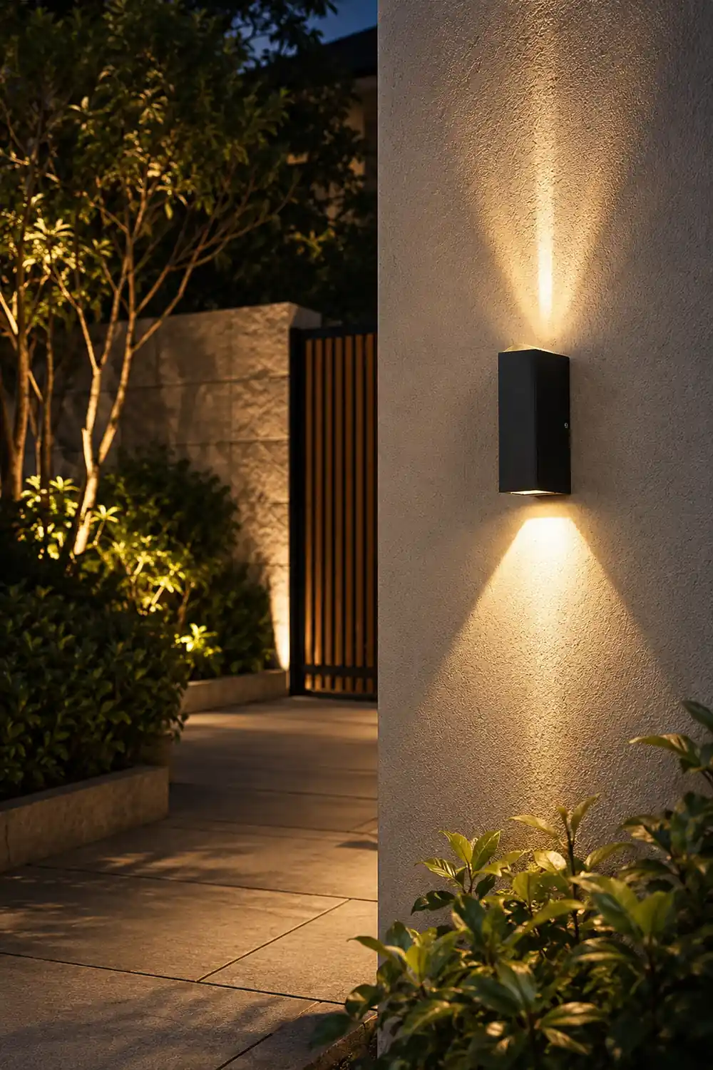 Waterproof Up Down Lighting Spotlight Outdoor Wall Lights - Lumpaz