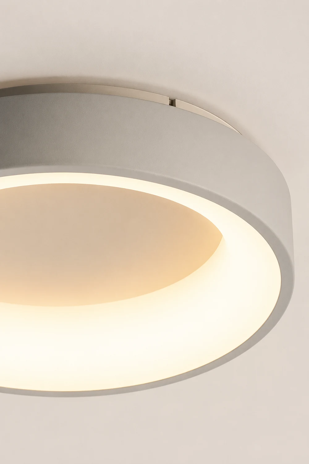Quinn Modern Flush Mount Ceiling Light, LED, Bedroom/Dining Room - Lumpaz