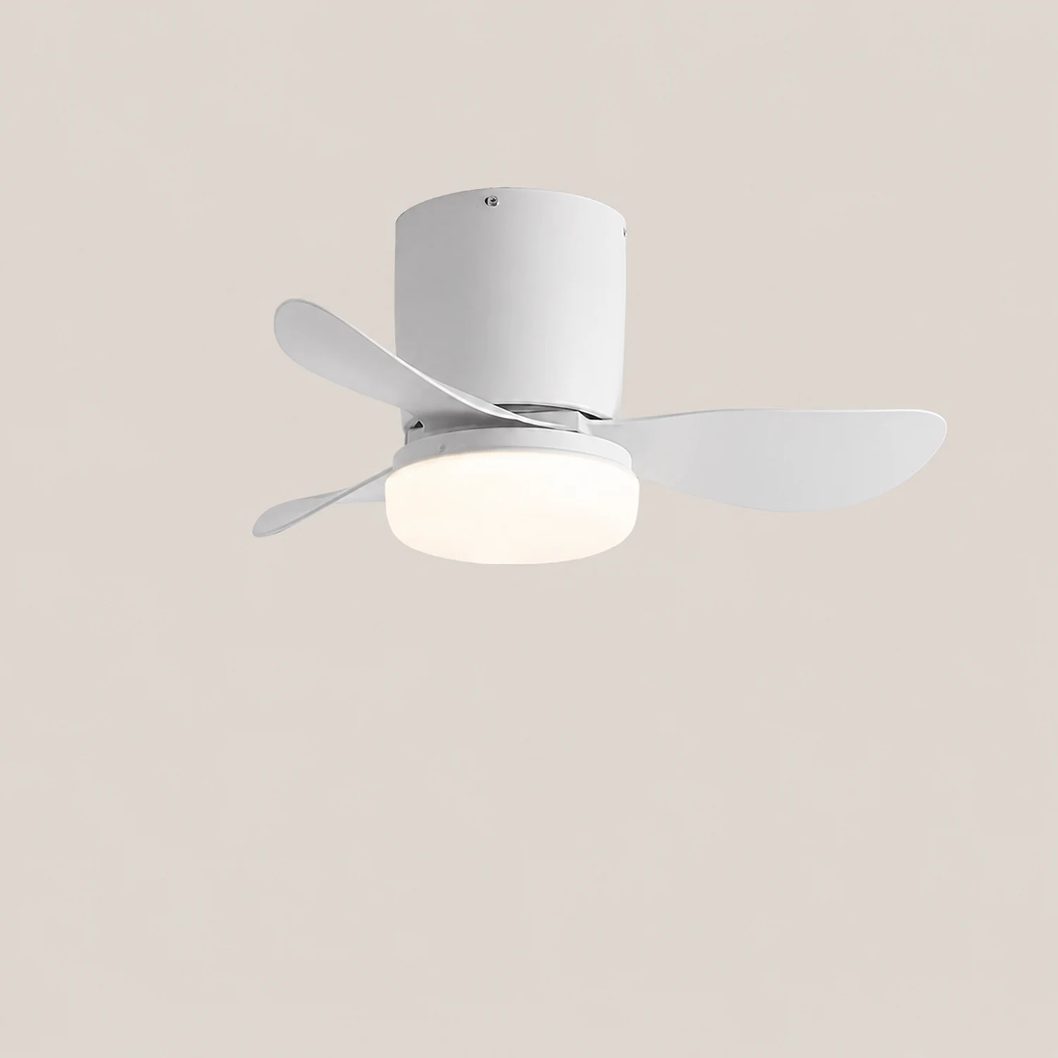 Walters 3-Blade Ceiling Fan with Light, 3 Color, DIA 23.62'' - Lumpaz