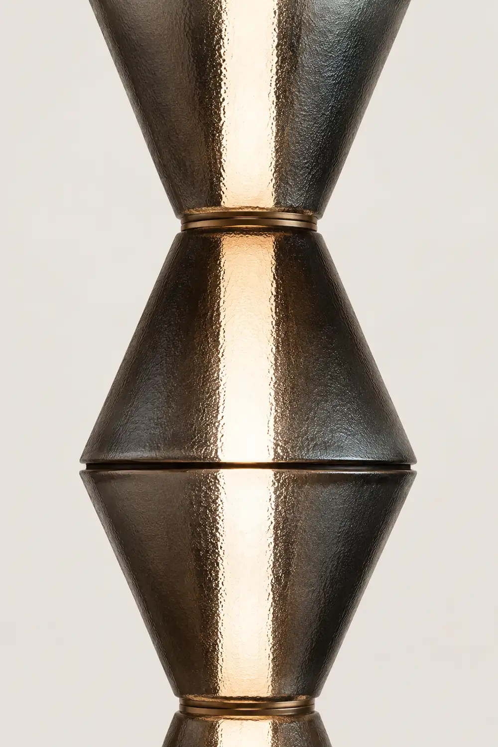 Evette Nordic Modern Black LED Pendant & Floor&Table Lamp, Glass - Lumpaz