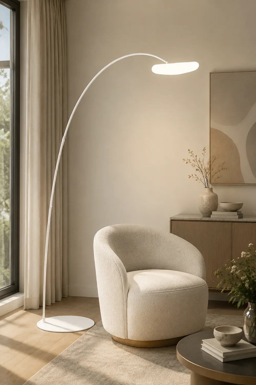 Minori Metal Floor Lamp Living Room/Bedroom Metal Living Room - Lumpaz