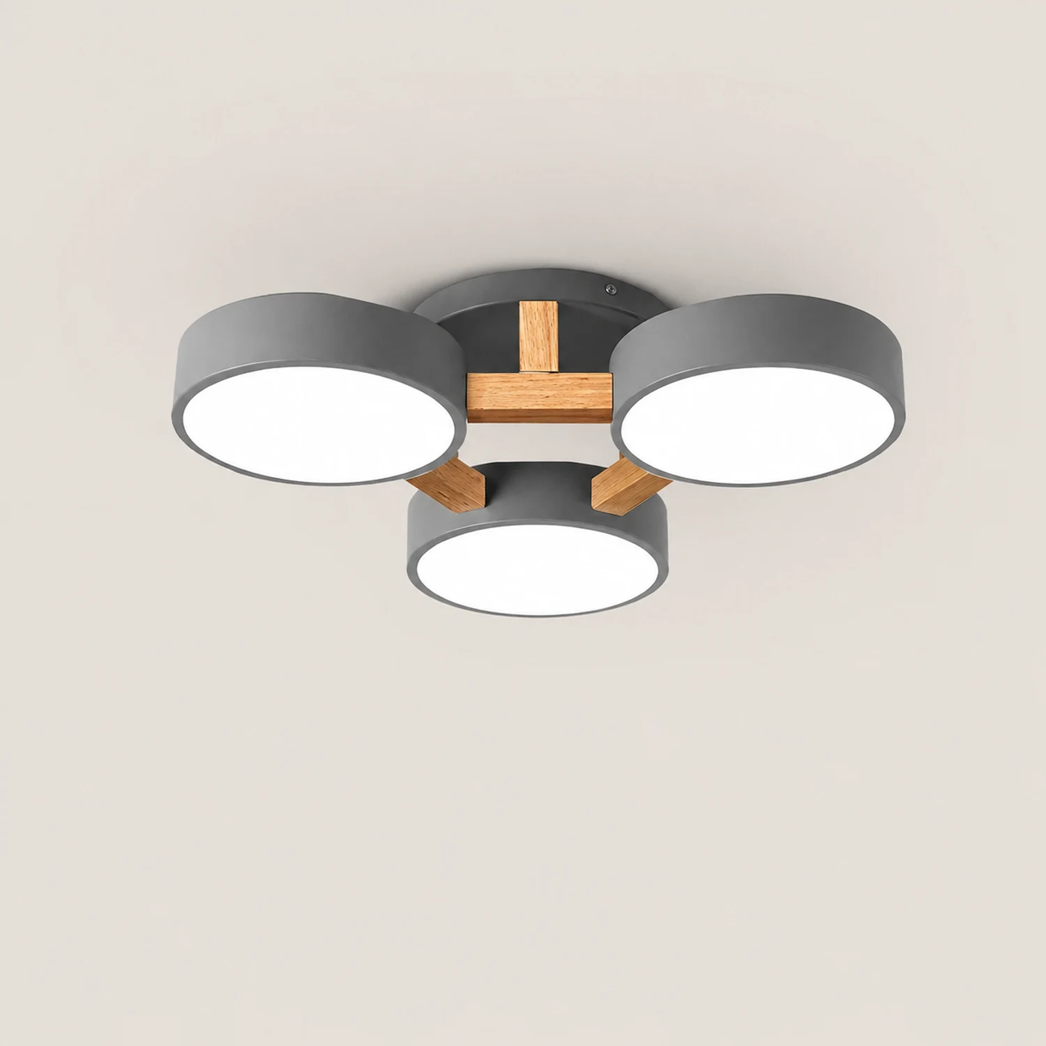 Minori Nordic Minimalist Flush Mount Ceiling Light - Lumpaz