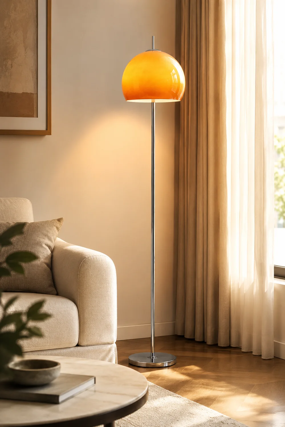 Salgado Sunset Floor Lamp 3 Color Temperature Switchable Gradient Color - Lumpaz